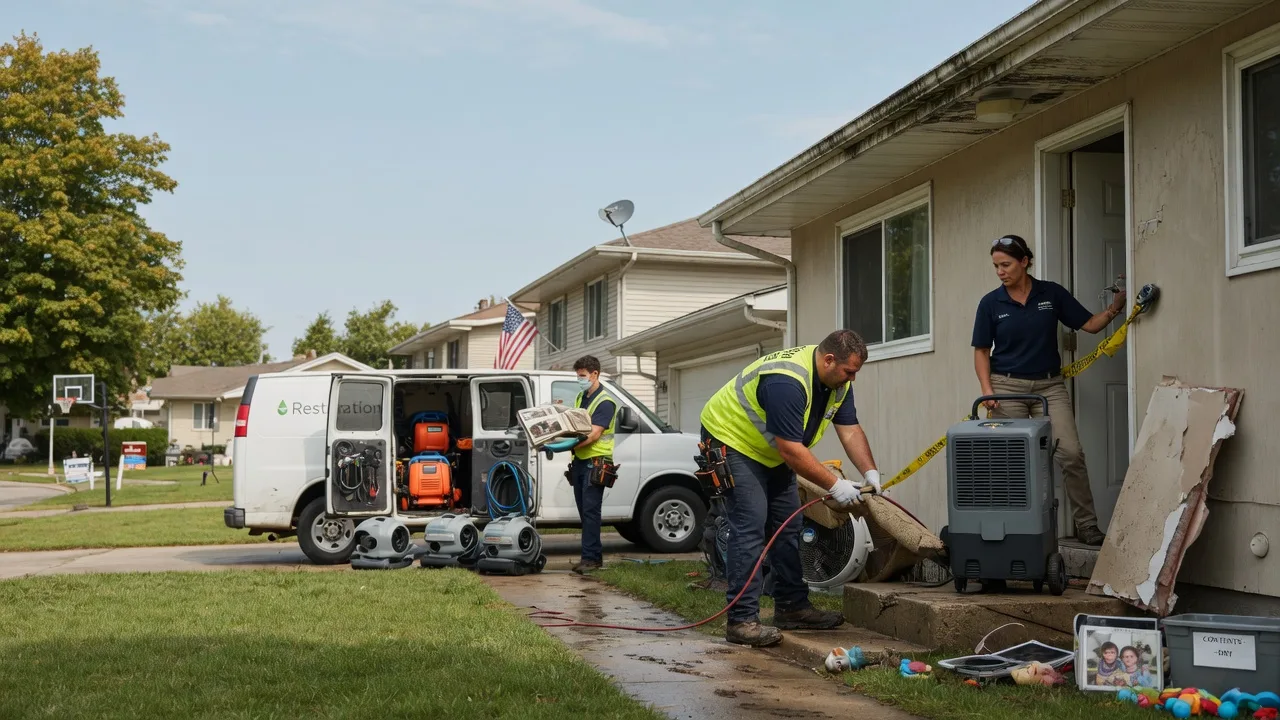 Water Damage Restoration in Hoven, SD near me